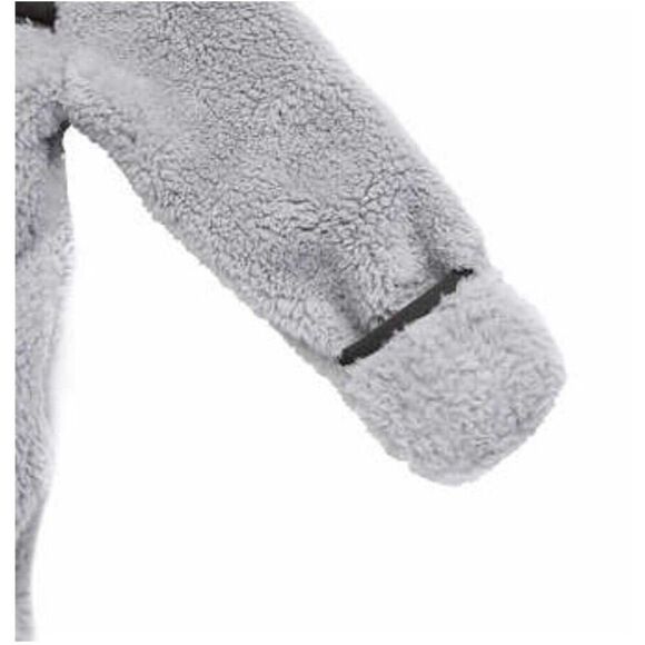 Infant Toddler SNOZU 2pc Warm Fleece Jacket and Snowsuit Set Gray, Size 18m - Picture 4 of 6